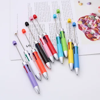 20ШТ Новых 4-цветных шариковых ручек с шариковой ручкой, набивных ручек, студенческих канцелярских принадлежностей, пластиковой подарочной ручки, школьных канцелярских принадлежностей