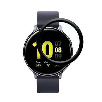 2шт 3D изогнутая HD гибкая защитная пленка для экрана с защитой от царапин для Samsung Galaxy Watch Active 2, аксессуары Active2