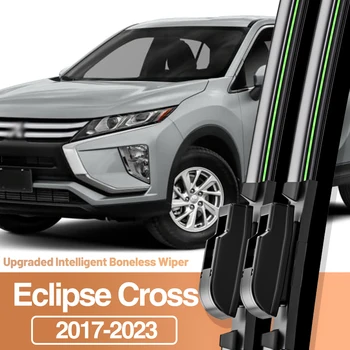 2шт Для Mitsubishi Eclipse Cross 2017-2023 Щетки стеклоочистителя переднего стекла, Аксессуары для окон 2018 2019 2020 2021 2022