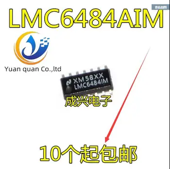 30шт оригинальный новый LMC6484IM LMC6484AIM SOP14 контактный операционный усилитель IC
