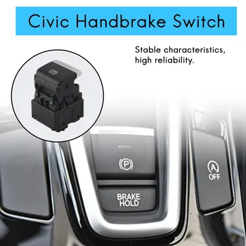 35355-TBA-A01 для Honda Civic 2016-2018 Электронная кнопка автоматического ручного тормоза, переключатель стояночного тормоза, Автоаксессуары