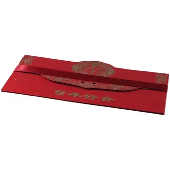6 ШТ Свадебных конвертов на День Рождения Красные Китайские Красные конверты Конверты с поздравительными открытками Подарки