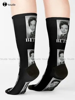 Betty-White - Rip Betty White Socks Мужские Спортивные Носки С Персонализированной Цифровой Печатью 360 ° Подарок В стиле Харадзюку В Красочном Ретро стиле