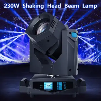 DMX512 Проектор освещения для сценических эффектов 230 Вт RGBW Светодиодный луч с движущейся головкой для свадебной вечеринки, Профессиональный DJ