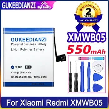 GUKEEDIANZI Новый 550-900 мАч XMWB05 XMW801 XMWB01 Аккумулятор для Xiaomi WB01 Для Redmi 1 Поколение Смарт-часов Аккумулятор