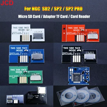 JCD 1шт Для NGC SD2 SP2 SP2 PRO GameCube Адаптер Загрузки SD-Карты TF Card Card Reader Легкий Доступ К Профессиональным Запасным Частям