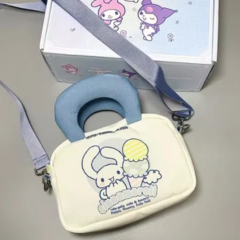 Kawaii New Sanrio Stitch Big Ear Dog Jade Gui Dog, ручная сумка через плечо, детские подарки на Рождество и День рождения