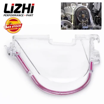 LIZHI - Прозрачная крышка ремня ГРМ Cam Gear Turbo Cam Для Honda Civic 96-00 EK EG D15 D16 LZ6337