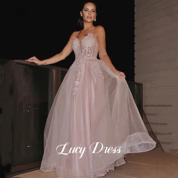 Lucy Sling, длинные платья для особых мероприятий, Элегантные вечерние платья для женщин, Роскошное сексуальное блестящее бальное платье, вечернее платье для выпускного вечера