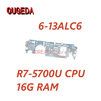 OUGEDA GLC3A LA-K211P 5B21C41675 ОСНОВНАЯ ПЛАТА для ноутбука Lenovo Yoga 6-13ALC6 Материнская Плата С процессором R5/R7 8G/16G RAM Полный тест