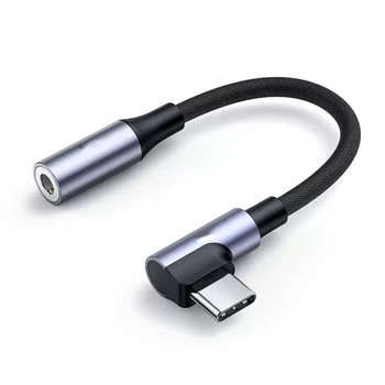 USB Type C К Разъему 3.5 Адаптер Для Наушников USB-C 3-5 мм Аудиокабель Конвертер Для Samsung Galaxy S22 S21 Huawei P50 Xiaomi 12