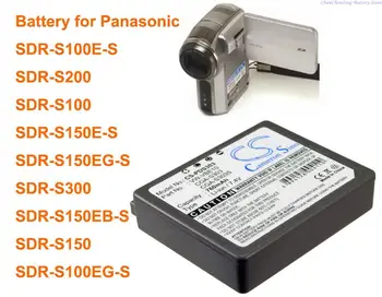 Аккумулятор камеры OrangeYu 760mAh CGA-S303 для Panasonic SDR-S200, SDR-S100, SDR-S300, SDR-S150, SDR-S100E-S, SDR-S150E-S