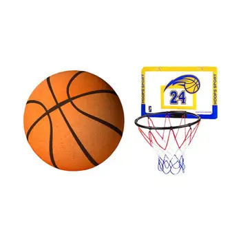 Бесшумный баскетбольный мяч из полиуретана Silent Ball High-Density Mute Basketball Мягкий и легкий мяч для тренировок и помещений