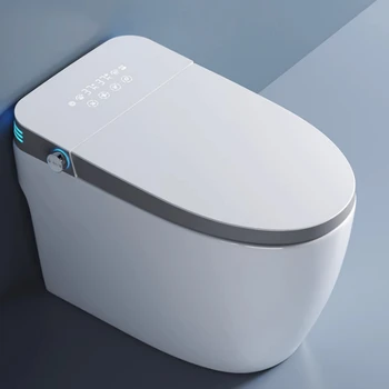 Бытовой интеллектуальный туалет встроенный полностью автоматический откидной унитаз без ограничения давления воды