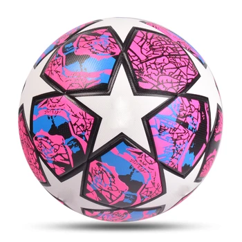 Горячая распродажа Футбольного мяча Размер 5 Размер 4 Материал PU, Высококачественные Бесшовные Мячи, футбольные мячи для тренировок взрослых и детей