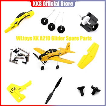 Запасные части для радиоуправляемого дрона Wltoys XK A210 T28, мотор-редуктор, лопасть, пульт дистанционного управления, Основная плата, Винт, рулевой двигатель