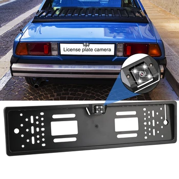 Комплект помощи при парковке камеры заднего вида автомобиля с 4/8 светодиодами в европейской рамке автомобильного номерного знака ночного видения