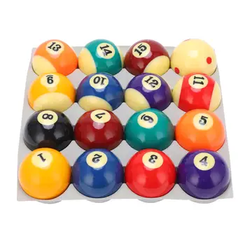Профессиональный набор бильярдных шаров американского стандарта 57,2 мм – высокая твердость, долговечность для бильярда