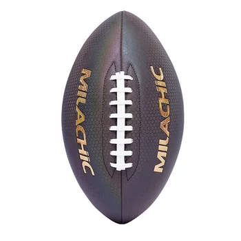 Размер 6 Мяч для американского футбола и регби Footbll Для соревнований, тренировок, мяч для регби, командных видов спорта, светоотражающий мяч для регби