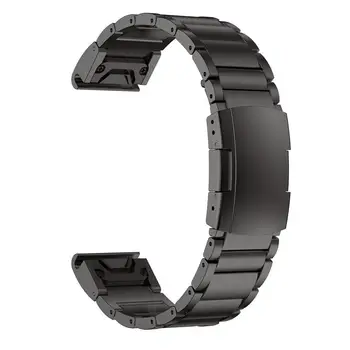 Ремешки для часов HAODEE из титанового сплава 26 мм для Garmin QuickFit Watch Band