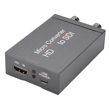 -Совместимый с SDI Конвертер HD В 3G-Адаптер SDI/HD-SDI Конвертера Для камеры Домашнего Кинотеатра