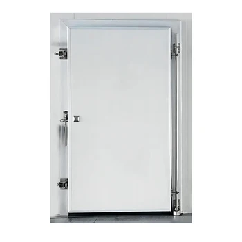 Специальная дверь с поворотной шахтой для холодильных камер, Полупогруженные двери-охладители, Полиуретановые двери для сохранения тепла, Изготовленные на заказ Двери холодильных камер