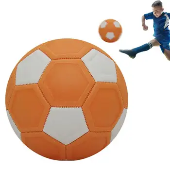 Футбольный мяч 4-го размера, студенческий футбольный матч для занятий спортом вне помещений, Износостойкий тренировочный матч с мягким футбольным мячом в помещении