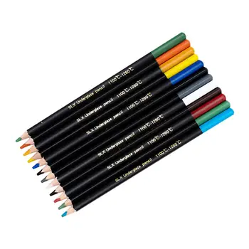 Цветные карандаши с ластиком, цветные карандаши для объемного рисования, принадлежности для рисования художником, книжки-раскраски для взрослых и детей