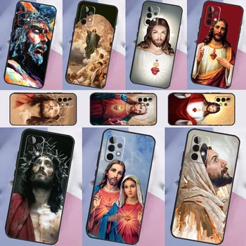 Чехлы с изображением Иисуса Христа для Samsung Galaxy A54 A34 A14 A52 A32 A22 A12 A13 A23 A33 A53 A73 A51 A71